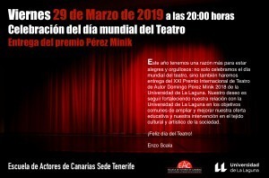 Cartel corregido día Mundial del Teatro