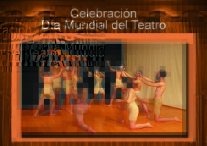 Día mundial del teatro