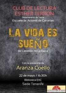 La vida es sueño Cartel con logo