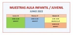 MUESTRAS JUNIO