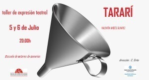 Muestras Finales de Cursos Talleres de Expresión Teatral impartidos por Carlos Brito 5 y 6 julio EAC Sede TFE
