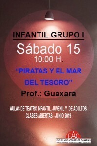Teatro infantil y juvenil Actividades Junio INDIVIDUAL peq 2